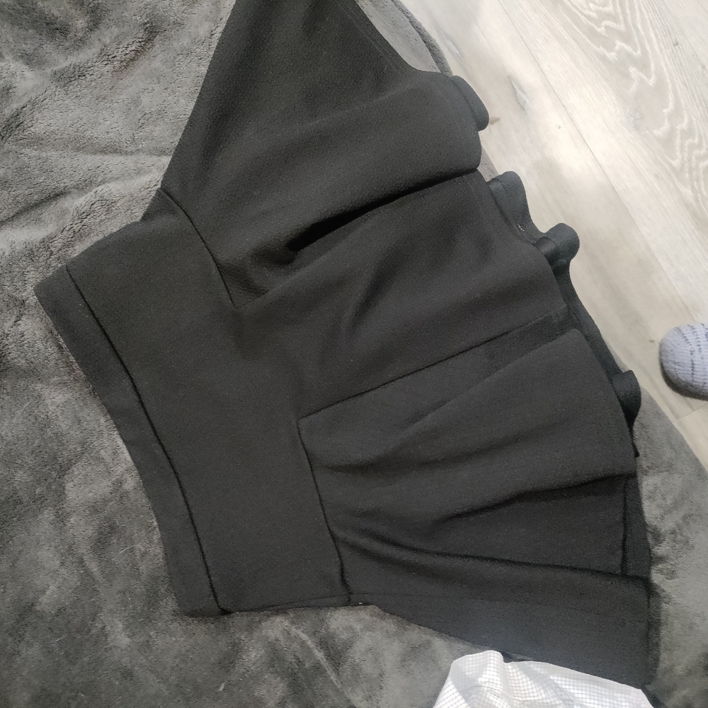 Black Skirt with Gold Zipper by Dirty Dancing